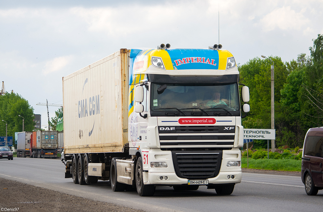 Одесская область, № 51 — DAF XF105 FT