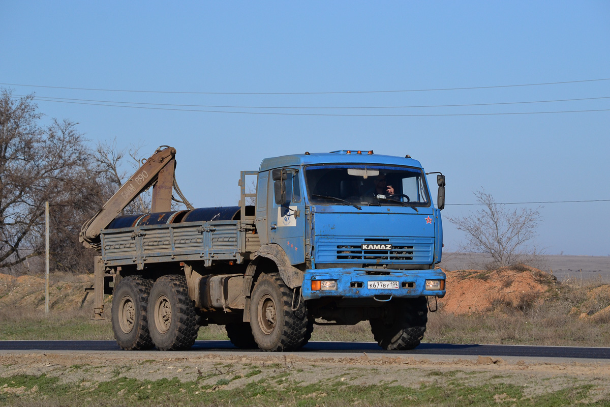 Саратовская область, № К 677 ВУ 199 — КамАЗ-43118-10 [43118K]