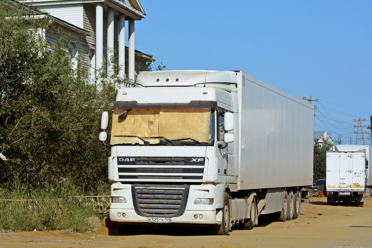 Амурская область, № К 525 ТХ 159 — DAF XF105 FT