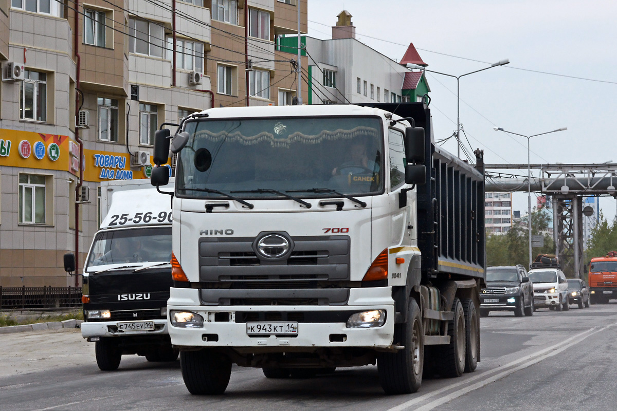 Саха (Якутия), № К 943 КТ 14 — Hino 700