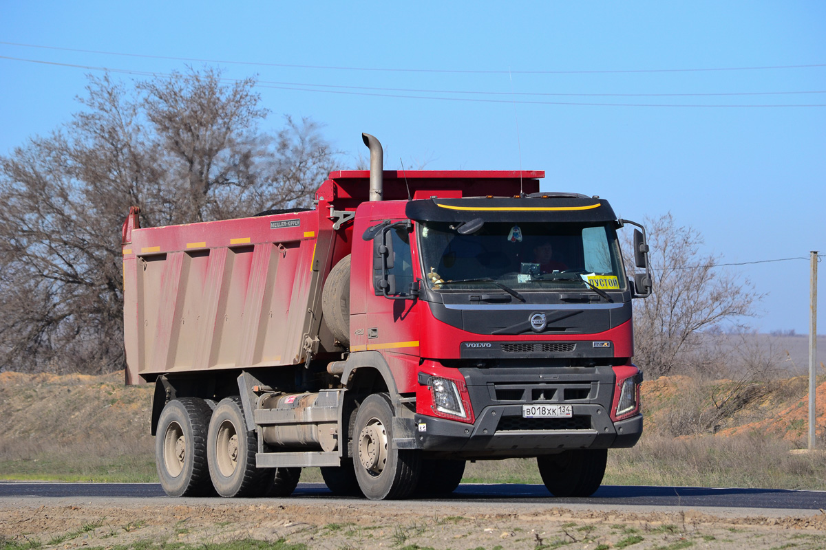 Волгоградская область, № В 018 ХК 134 — Volvo ('2013) FMX.420 [X9P]