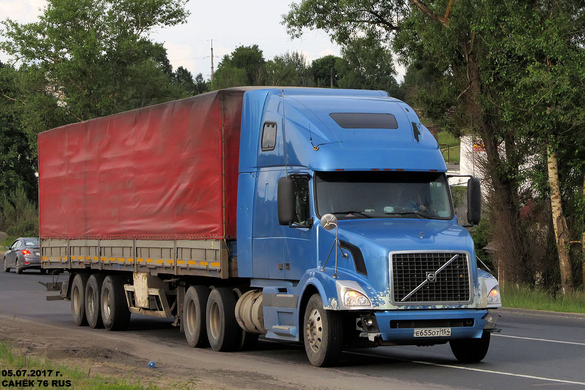 Новосибирская область, № Е 655 ОТ 154 — Volvo VNL670