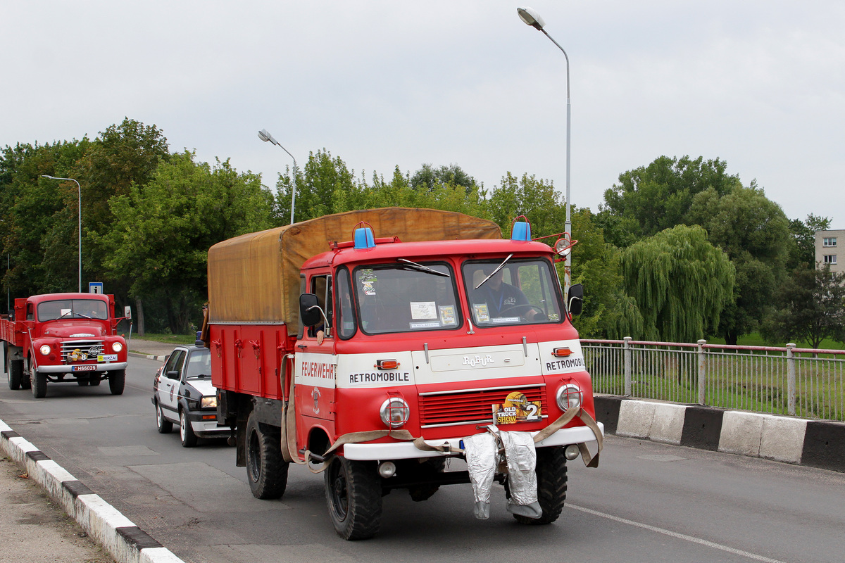 Литва, № H00208 — Robur LD 2002A; Литва — Old Truck Show 2019