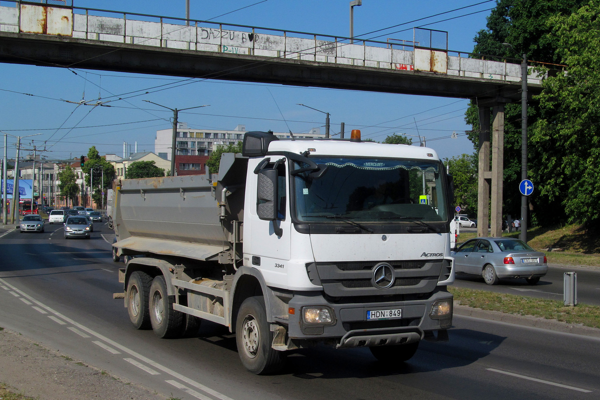 Литва, № HDN 849 — Mercedes-Benz Actros ('2009) 3341