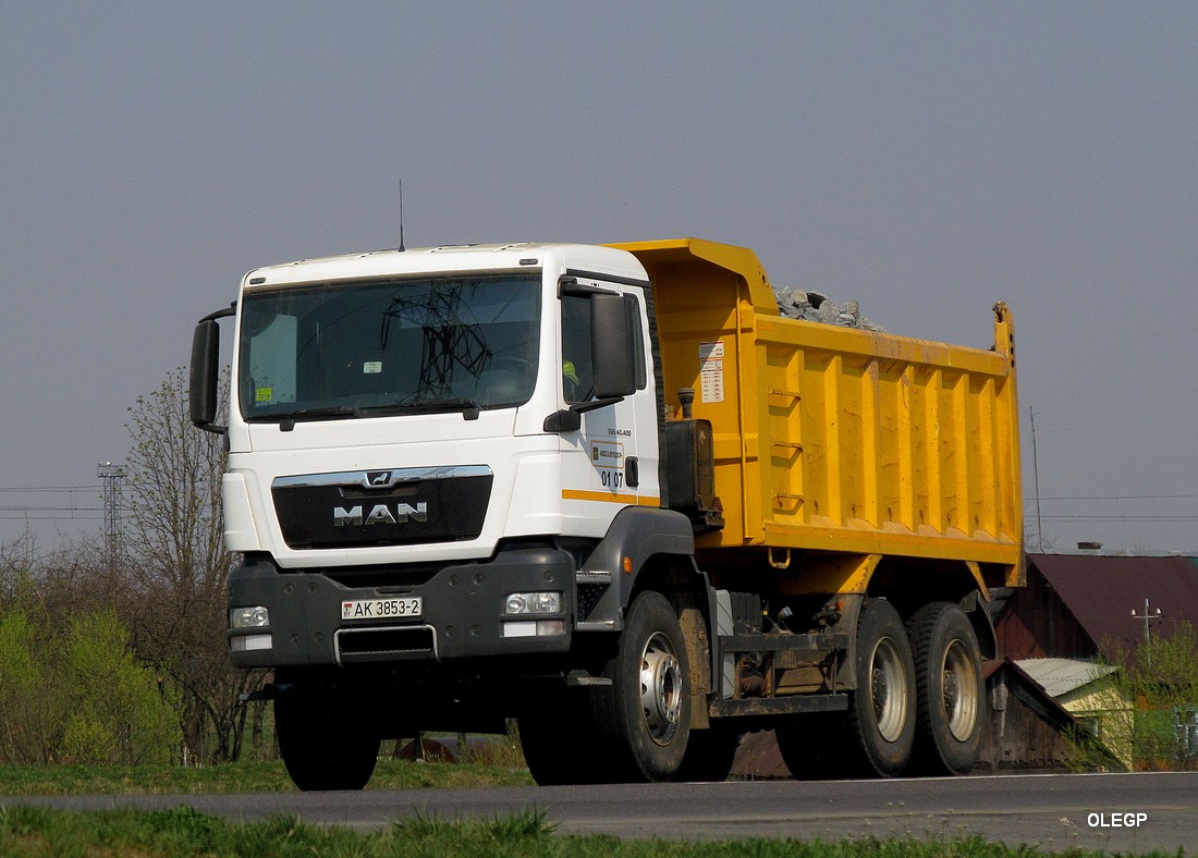 Витебская область, № АК 3853-2 — MAN TGS ('2007) 40.400