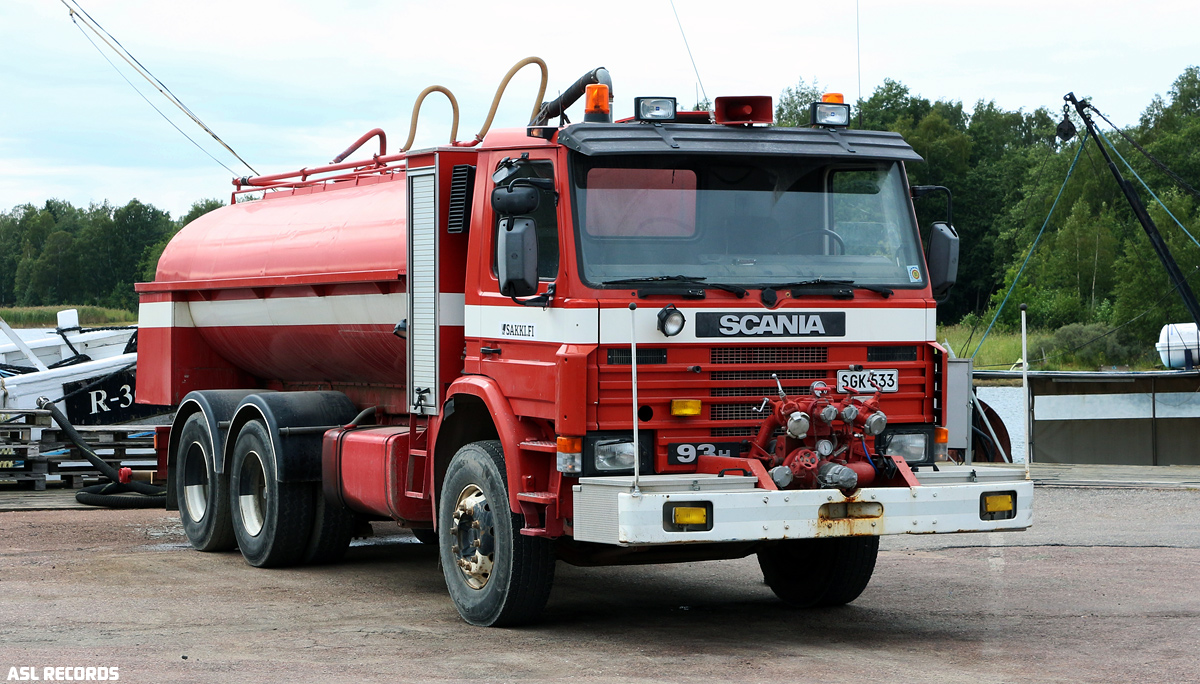 Финляндия, № SGK-533 — Scania (II) P93H