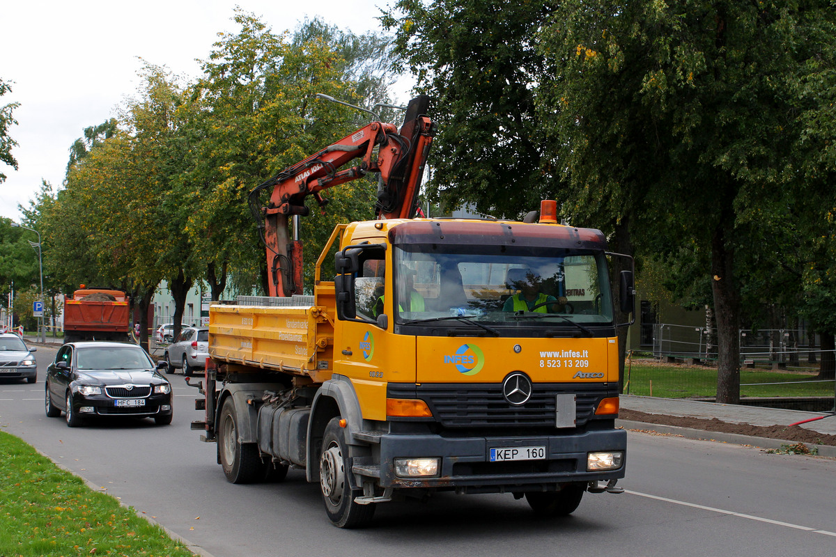 Литва, № KEP 160 — Mercedes-Benz Atego 1823