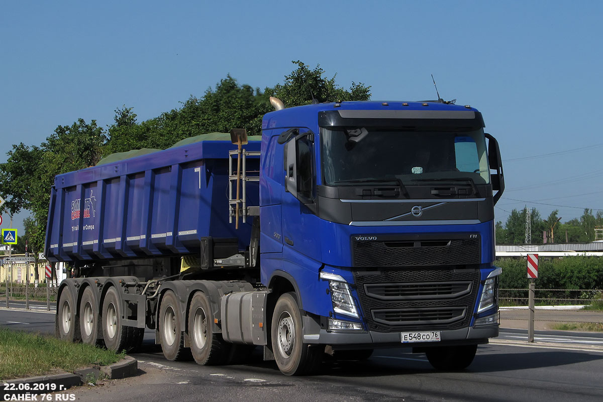 Ярославская область, № Е 548 СО 76 — Volvo ('2012) FH.500 [X9P]