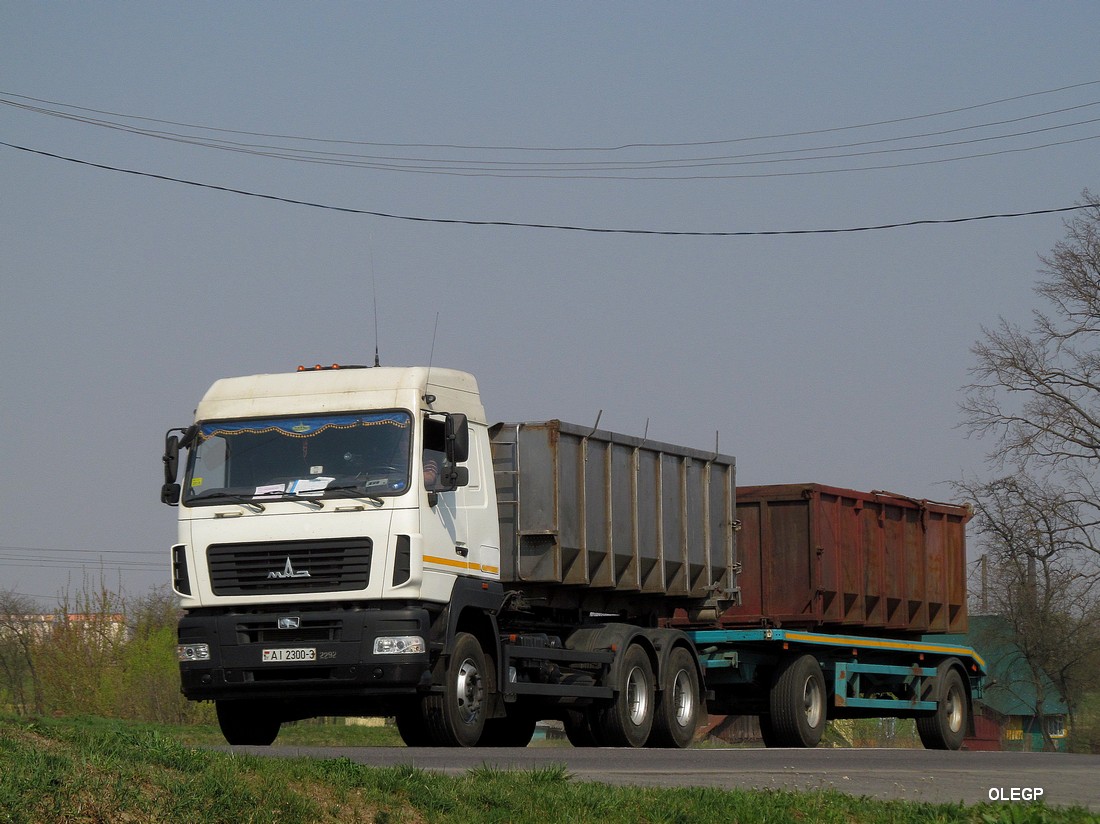 Гомельская область, № АІ 2300-3 — МАЗ-6312B9