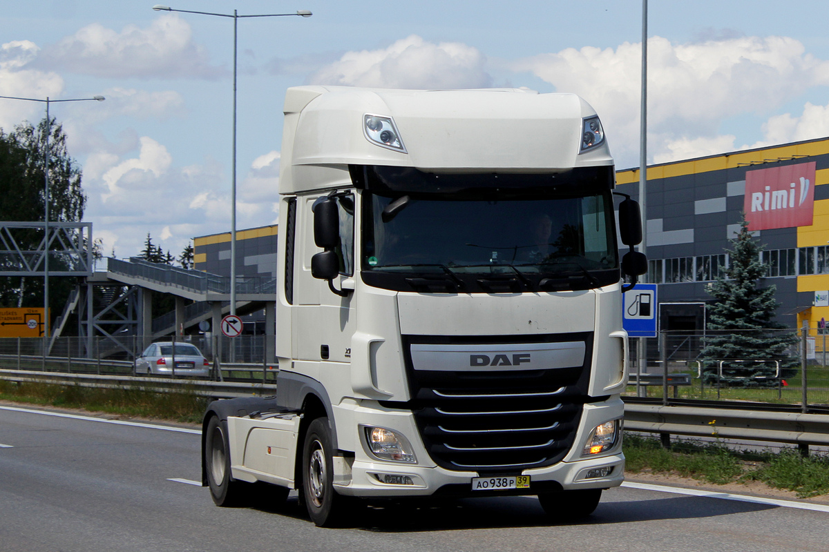 Калининградская область, № АО 938 Р 39 — DAF XF Euro6 FT