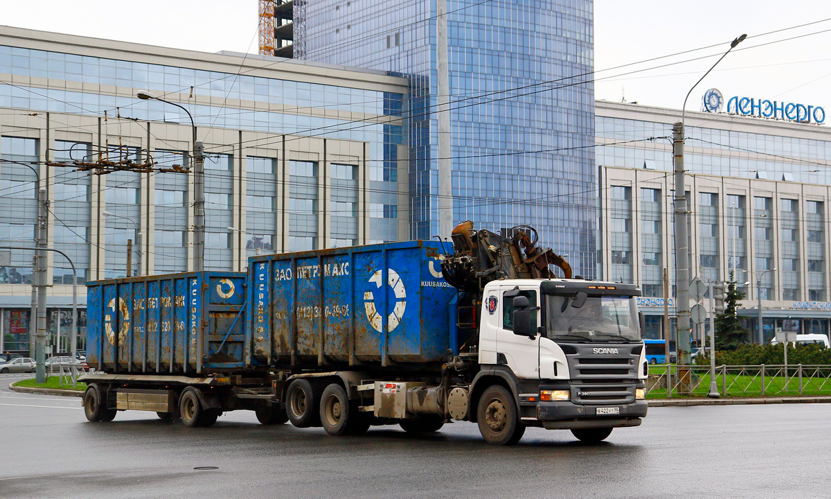 Санкт-Петербург, № В 422 УТ 98 — Scania ('2004) P380