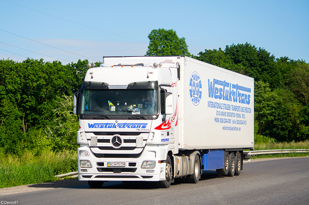 Львовская область, № ВС 0415 СМ — Mercedes-Benz Actros ('2009) 1844