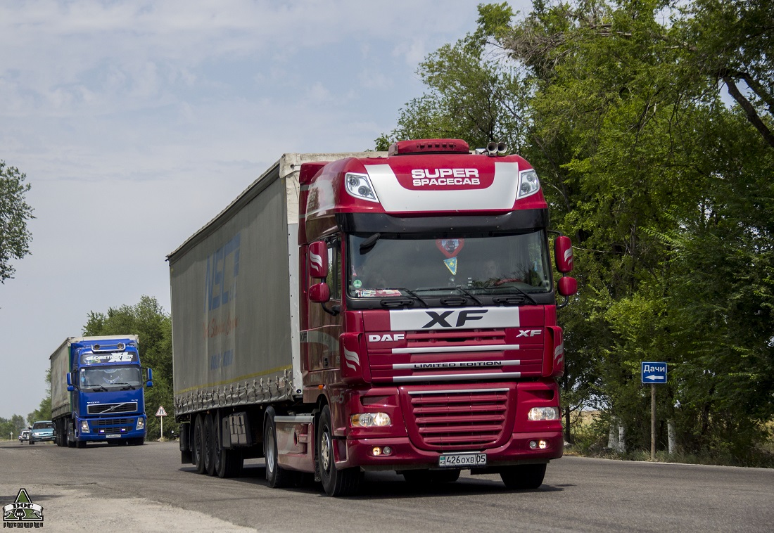 Алматинская область, № 426 OXB 05 — DAF XF105 FT