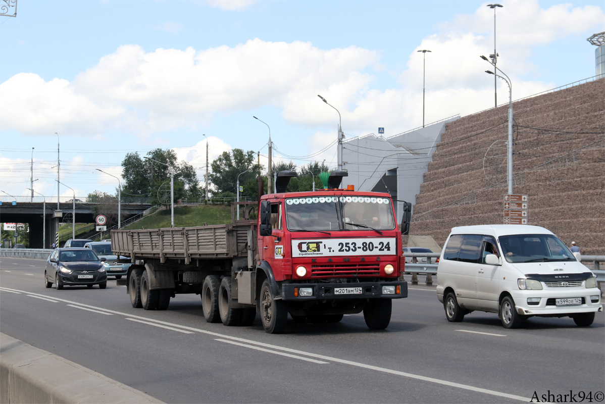 Красноярский край, № М 201 ВМ 124 — КамАЗ-54112