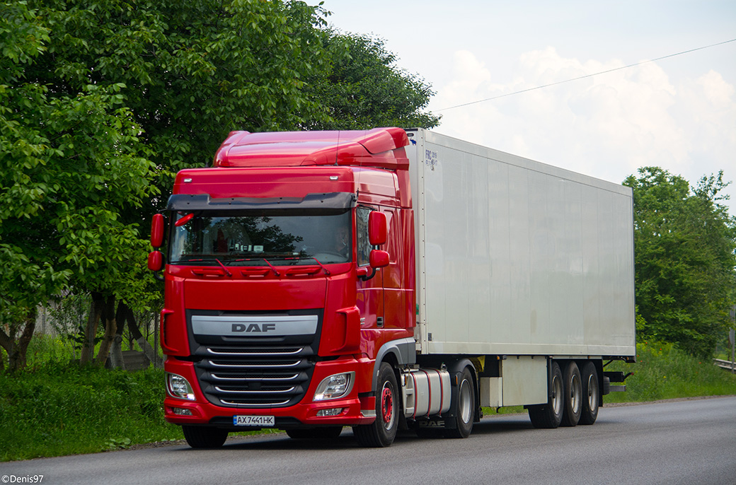 Харьковская область, № АХ 7441 НК — DAF XF Euro6 FT