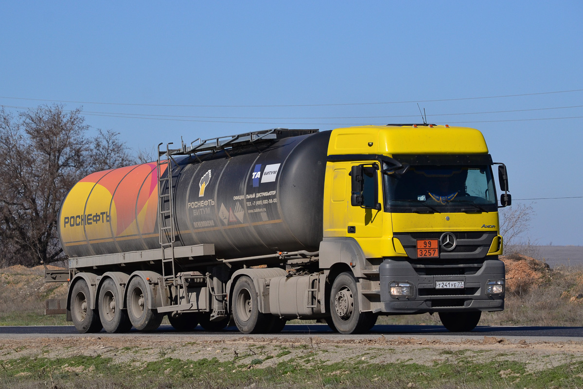 Москва, № Т 241 УЕ 77 — Mercedes-Benz Axor 1843