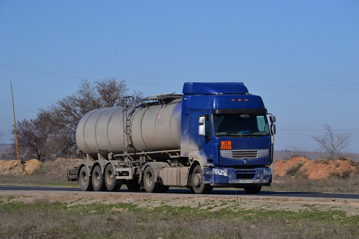 Саратовская область, № Х 348 НК 64 — Renault Premium ('2006) [X9P]