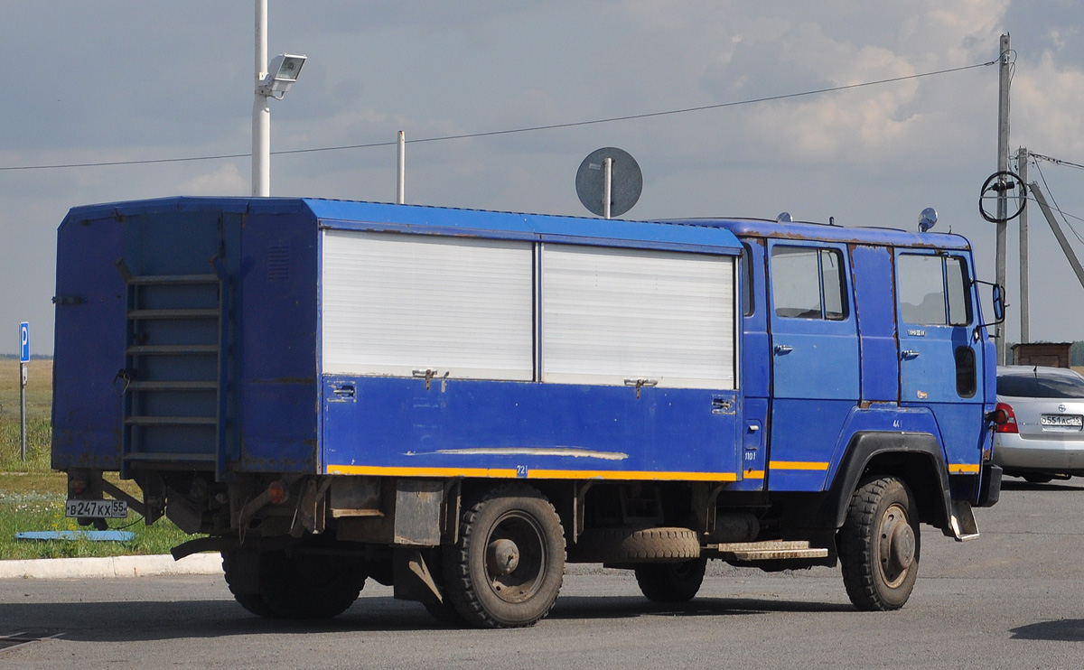 Омская область, № В 247 КХ 55 — Magirus-Deutz (общая модель)