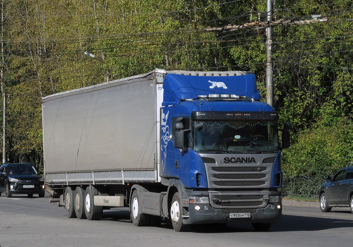 Татарстан, № С 953 ЕМ 116 — Scania ('2009) G400