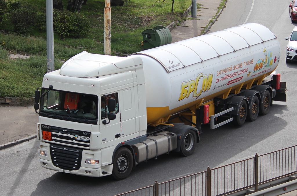 Киевская область, № АІ 2790 СН — DAF XF105 FT