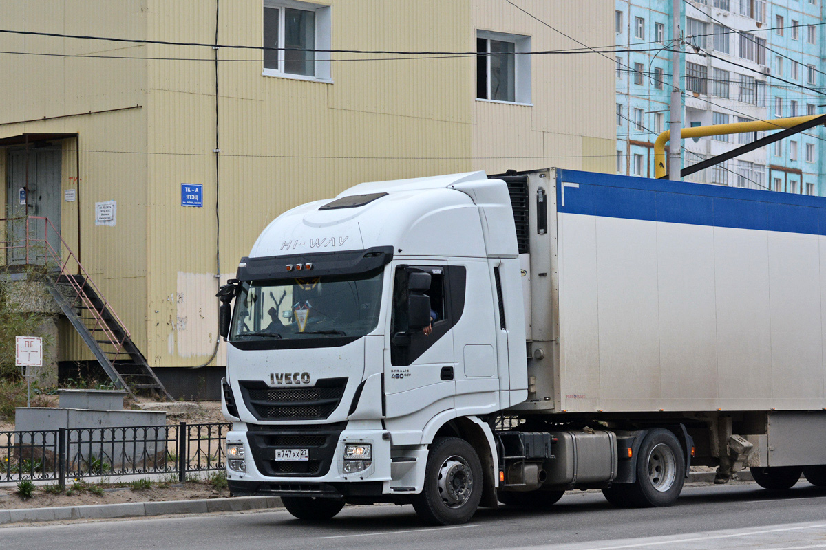 Хабаровский край, № Н 747 ХХ 27 — IVECO Stralis ('2012) 450