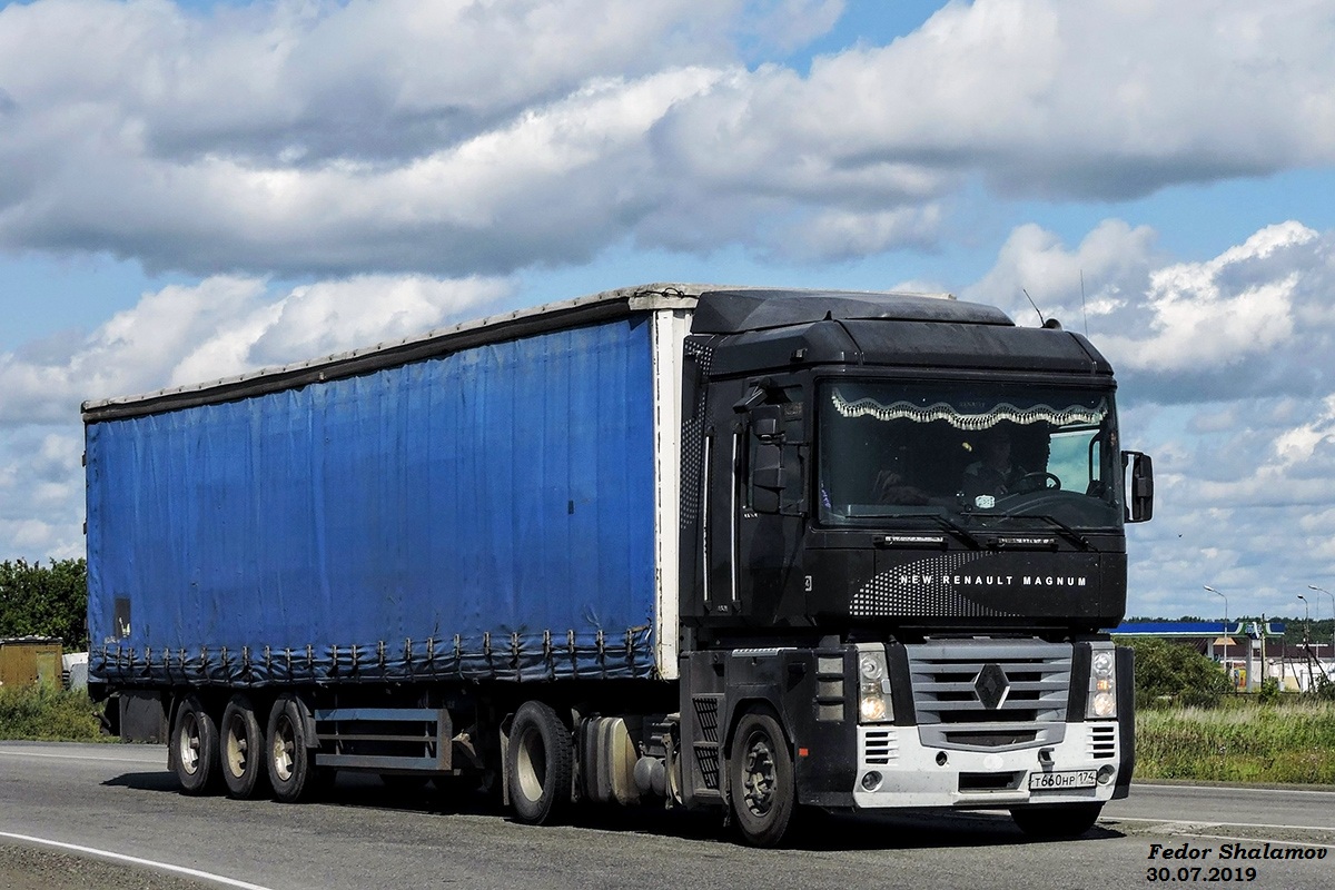 Челябинская область, № Т 660 НР 174 — Renault Magnum ('2005)