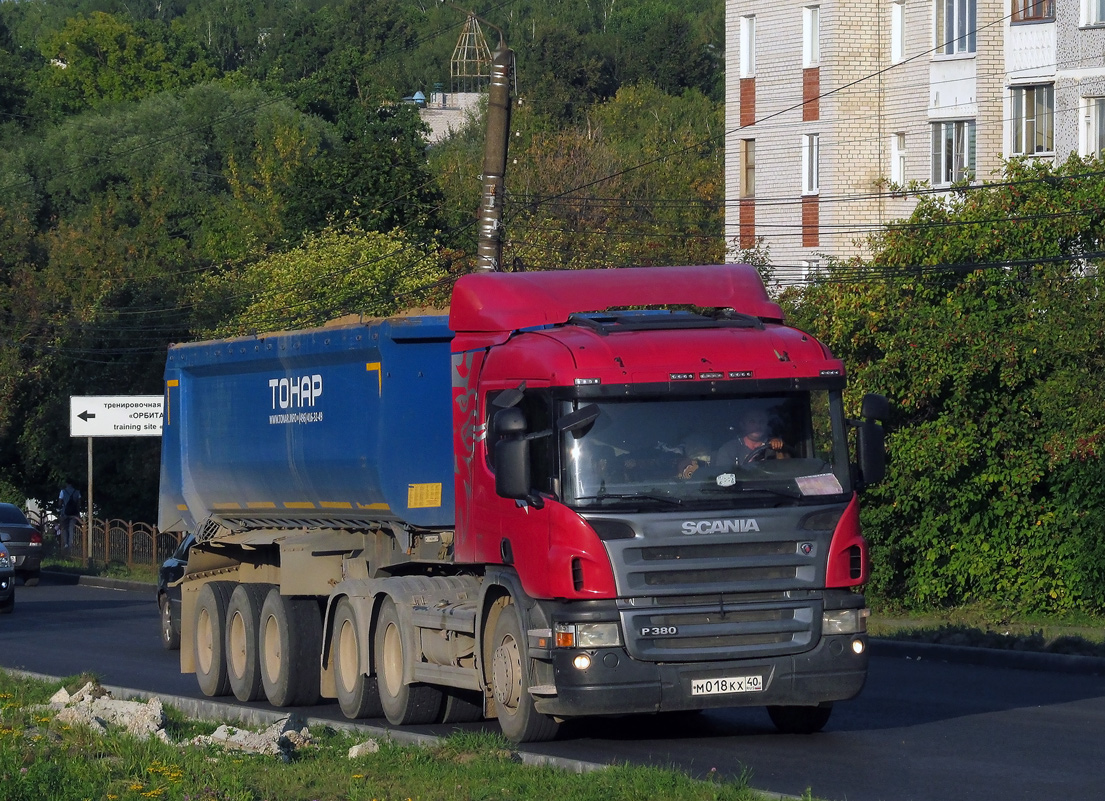 Калужская область, № М 018 КХ 40 — Scania ('2004) P380