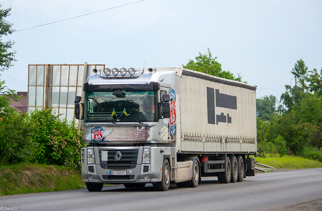 Львовская область, № ВС 4340 НІ — Renault Magnum ('2008); Renault Magnum ('2008) "Route 66" (Тернопольская область)