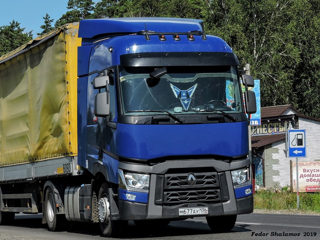 Воронежская область, № М 677 АУ 136 — Renault T-Series ('2013)