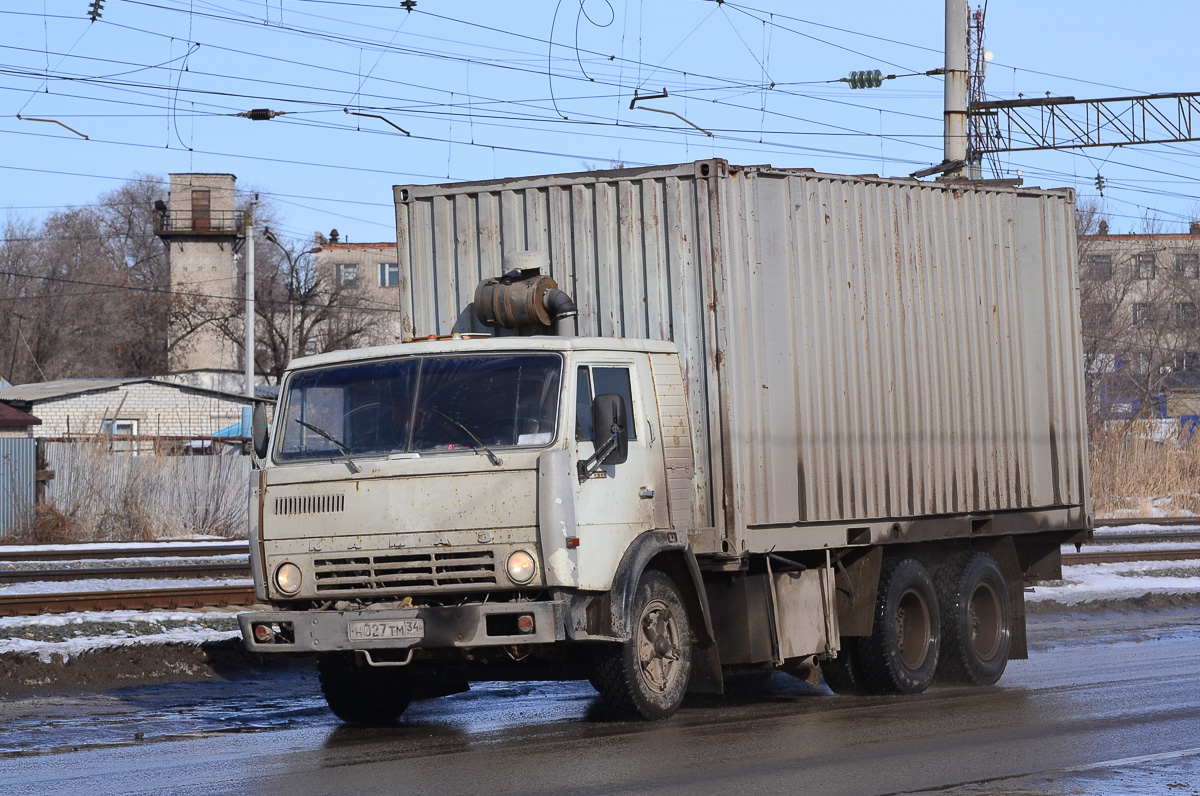 Волгоградская область, № Н 027 ТМ 34 — КамАЗ-53212