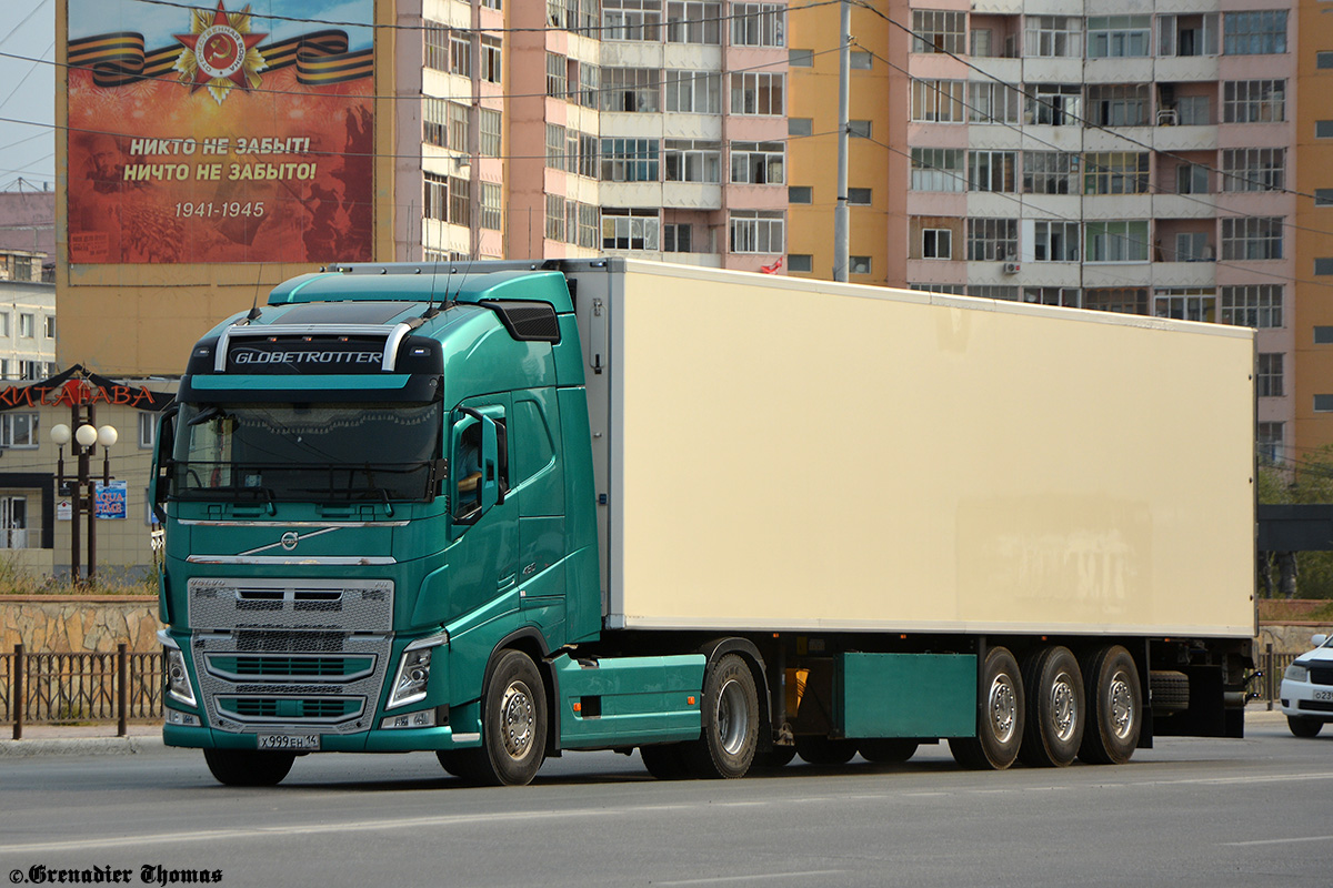 Саха (Якутия), № Х 999 ЕН 14 — Volvo ('2012) FH.460