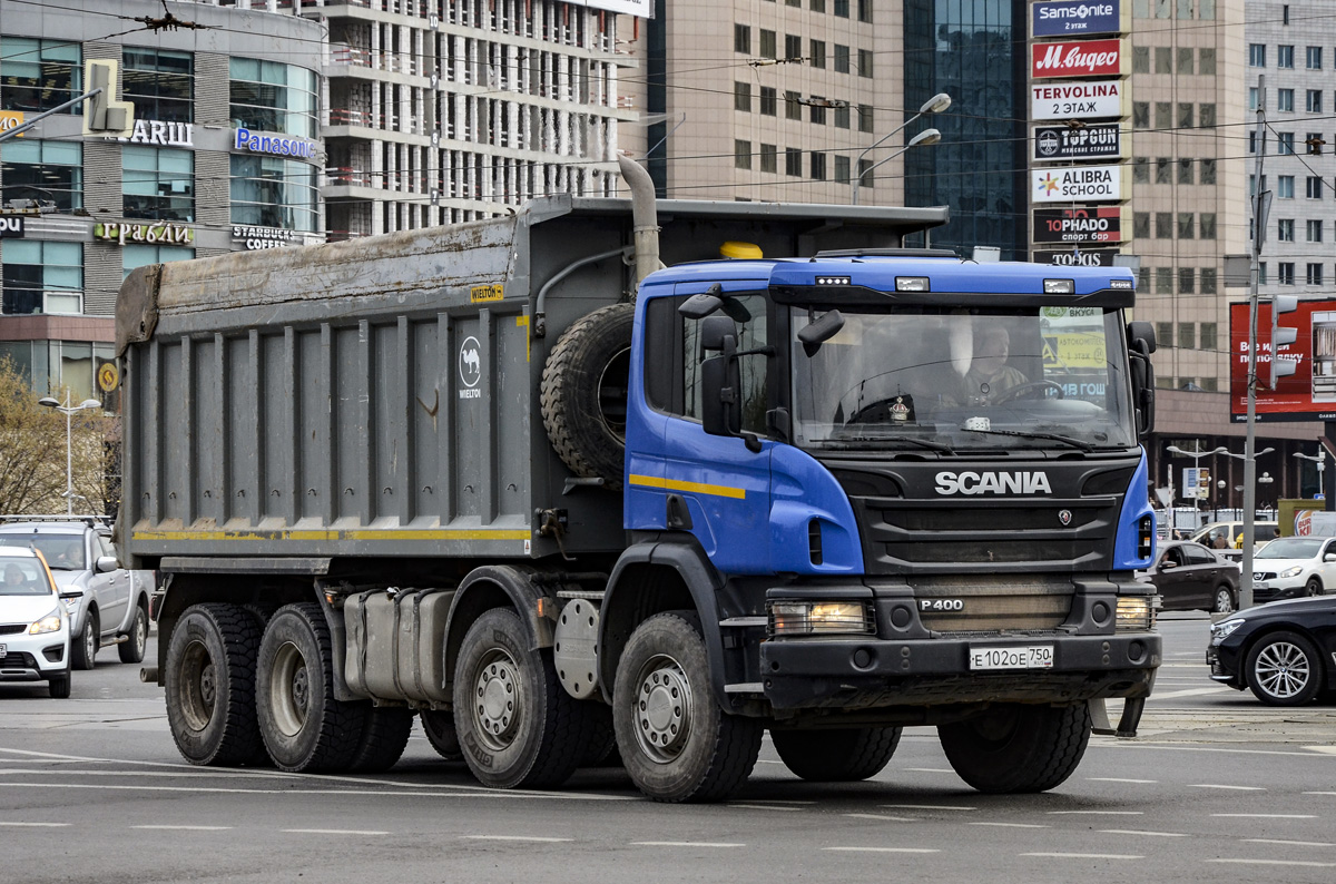 Московская область, № Е 102 ОЕ 750 — Scania ('2011) P400