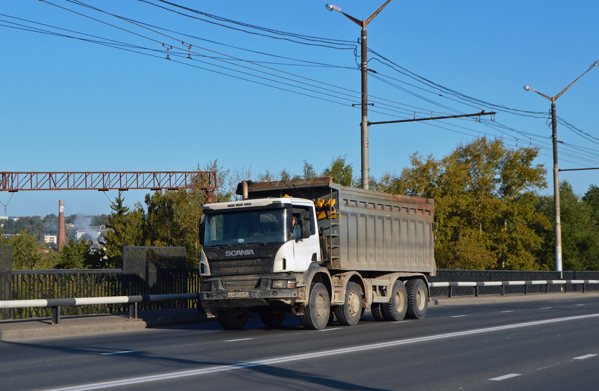 Калужская область, № А 481 СМ 67 — Scania ('2011) P400