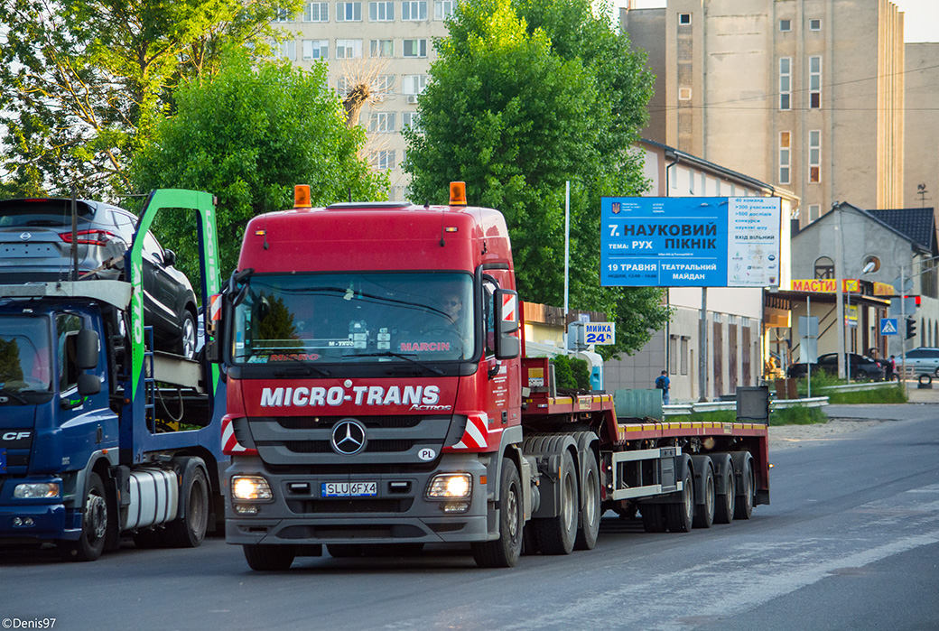 Польша, № SLU 6FX4 — Mercedes-Benz Actros ('2009)