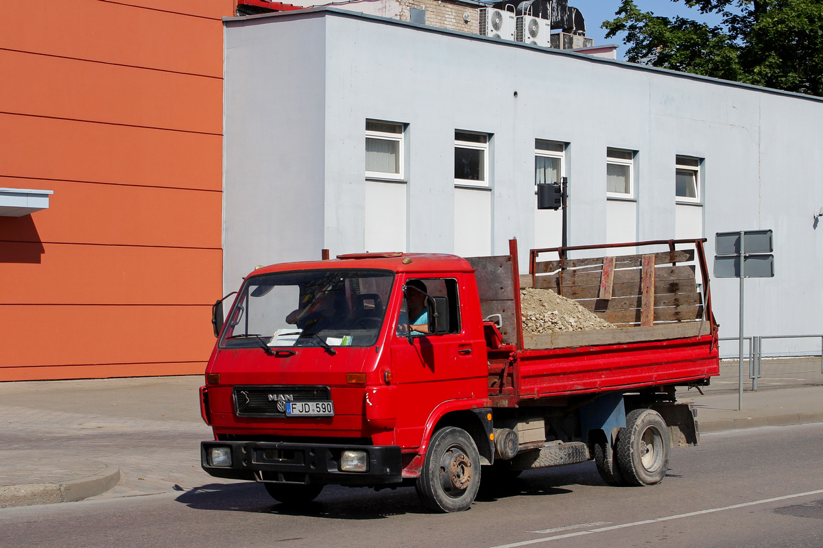 Литва, № FJD 590 — MAN Volkswagen G90