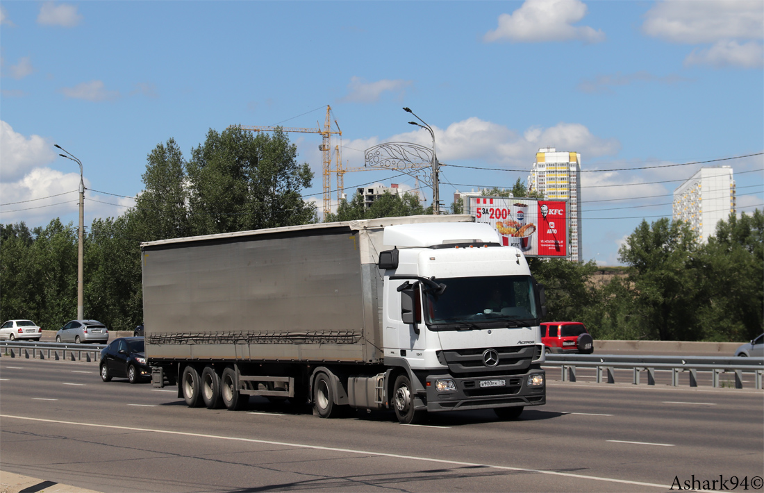 Татарстан, № В 900 ЕК 716 — Mercedes-Benz Actros ('2009) 1841