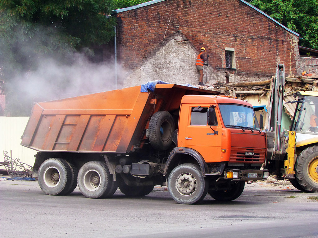 Харьковская область, № АХ 7207 ЕК — КамАЗ-65115 [651150]