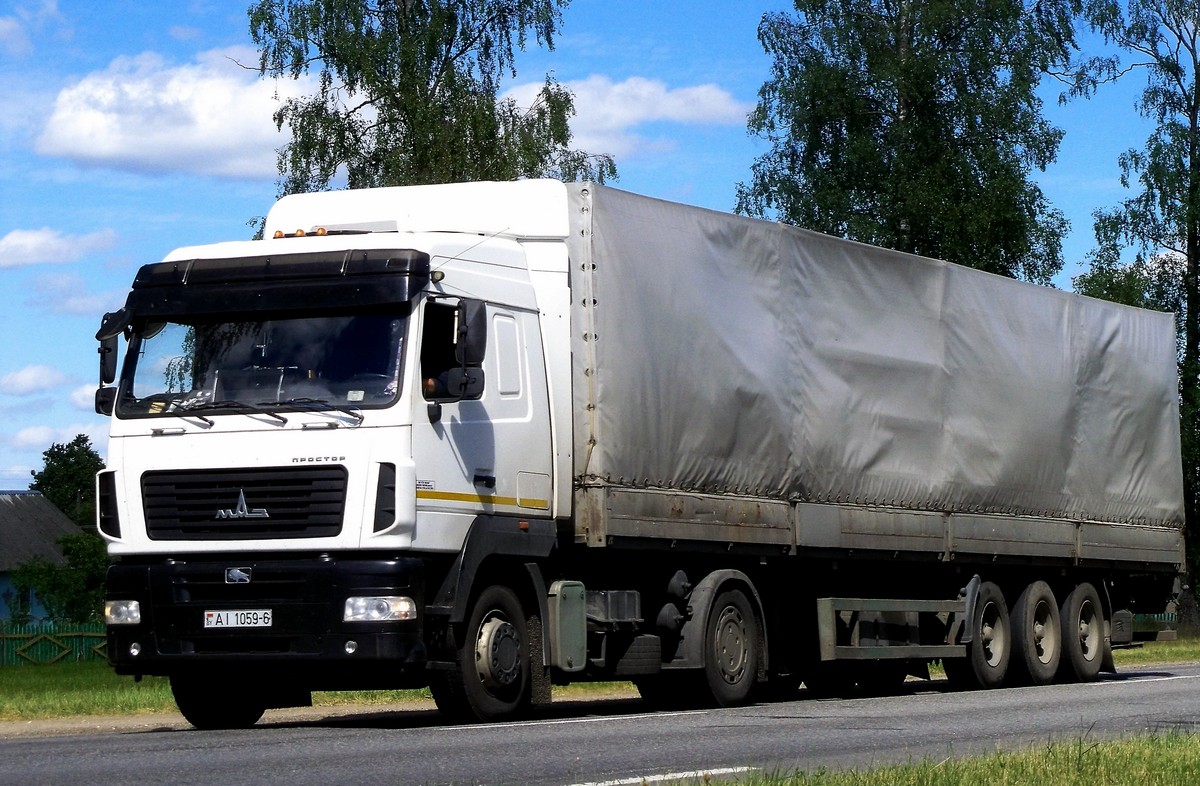 Могилёвская область, № АІ 1059-6 — МАЗ-5440 (общая модель)