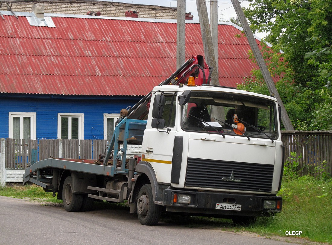 Минская область, № АН 3427-5 — МАЗ-4370 (общая модель)