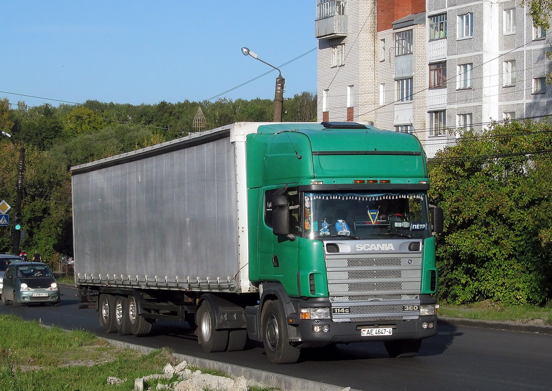 Гродненская область, № АЕ 4647-4 — Scania ('1996) R114G