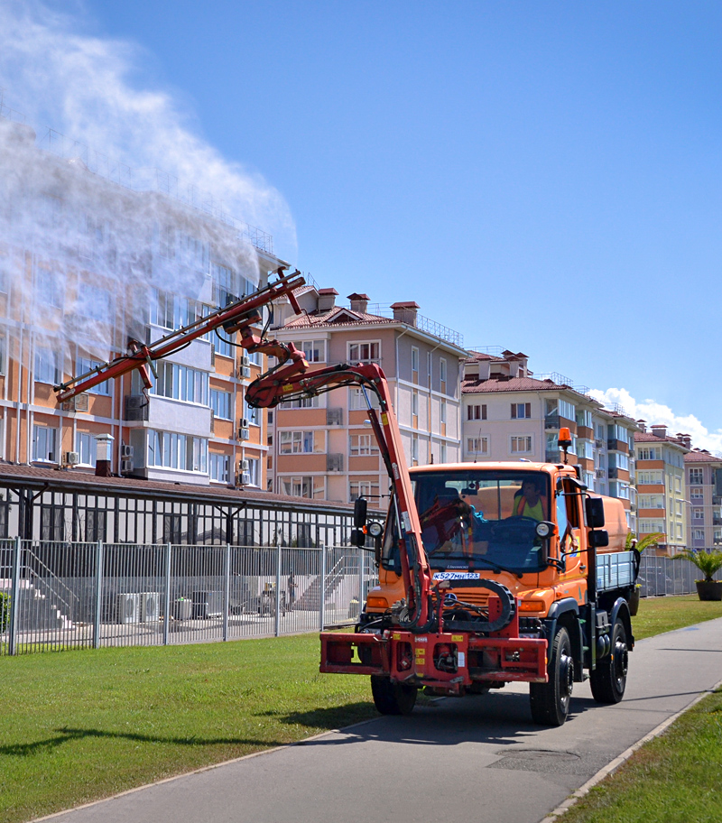 Краснодарский край, № К 527 МН 123 — Mercedes-Benz Unimog U400 [Z9M]