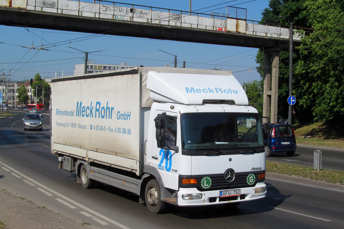 Литва, № GFU 762 — Mercedes-Benz Atego 815