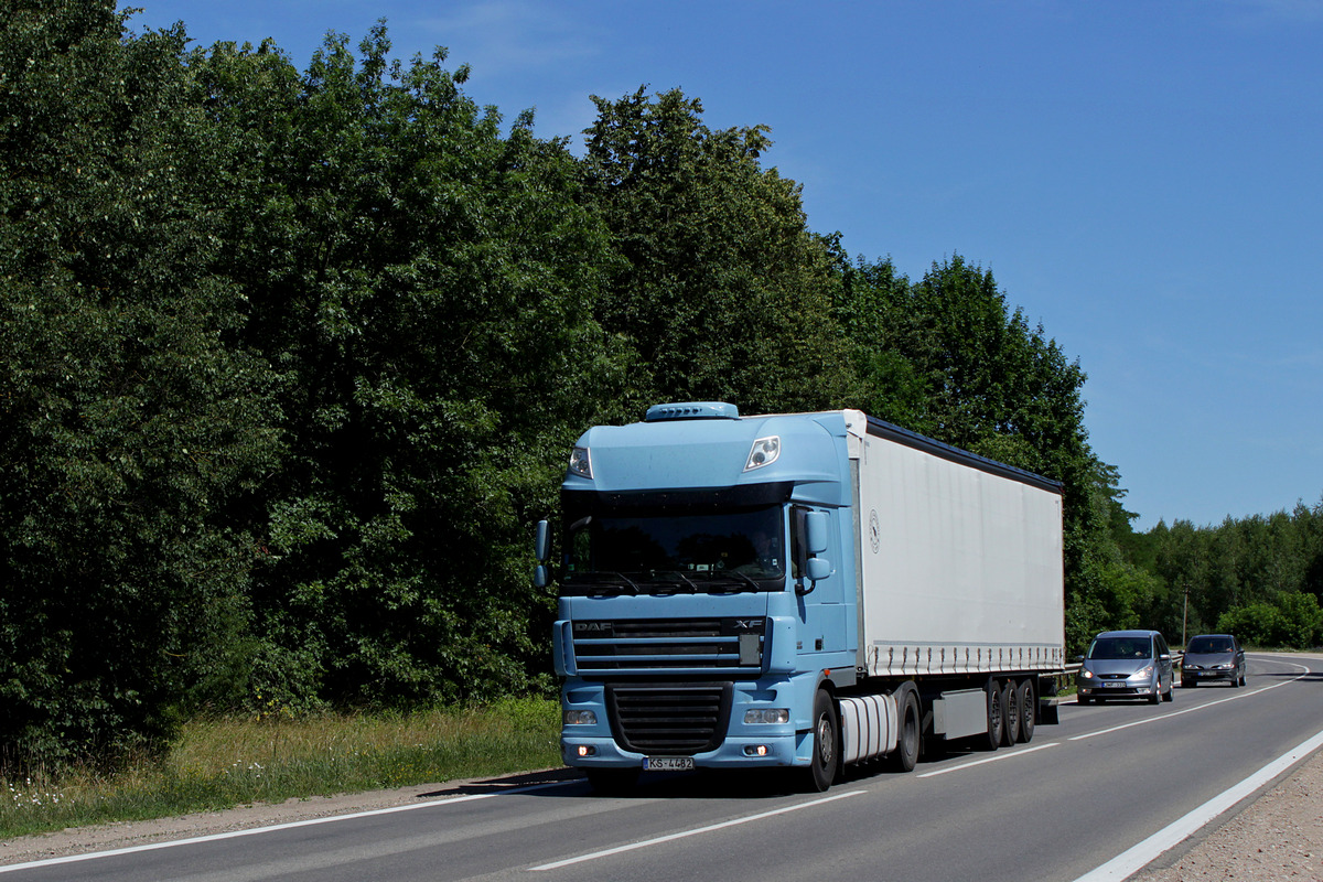 Латвия, № KS-4482 — DAF XF105 FT