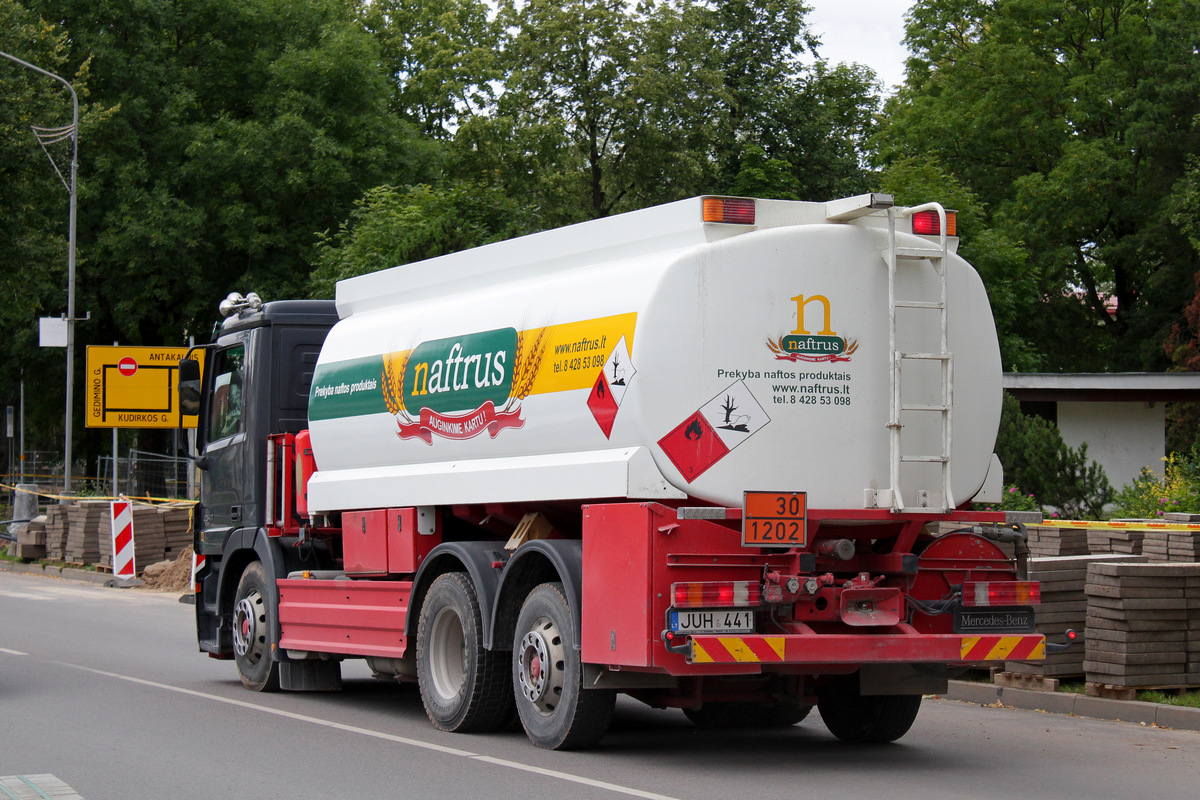 Литва, № JUH 441 — Mercedes-Benz Actros ('2003) 2541