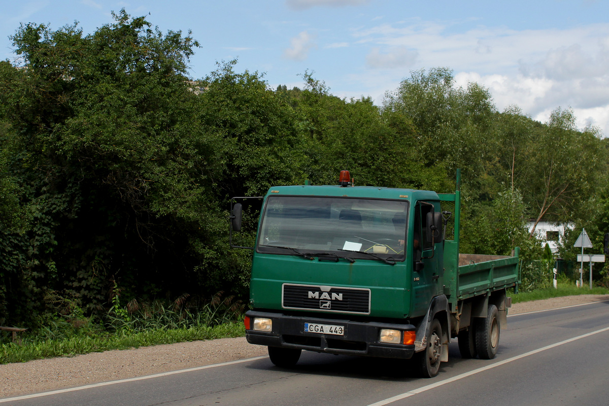 Литва, № CGA 443 — MAN L2000 (общая модель)