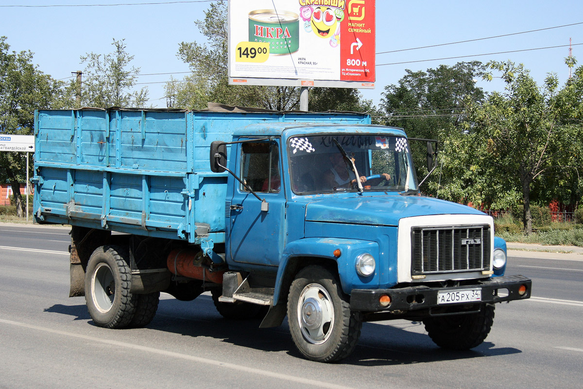 Волгоградская область, № А 205 РХ 34 — ГАЗ-3307