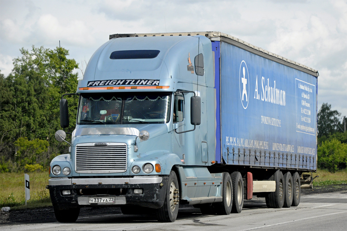 Алтайский край, № Н 337 УА 22 — Freightliner Century Class