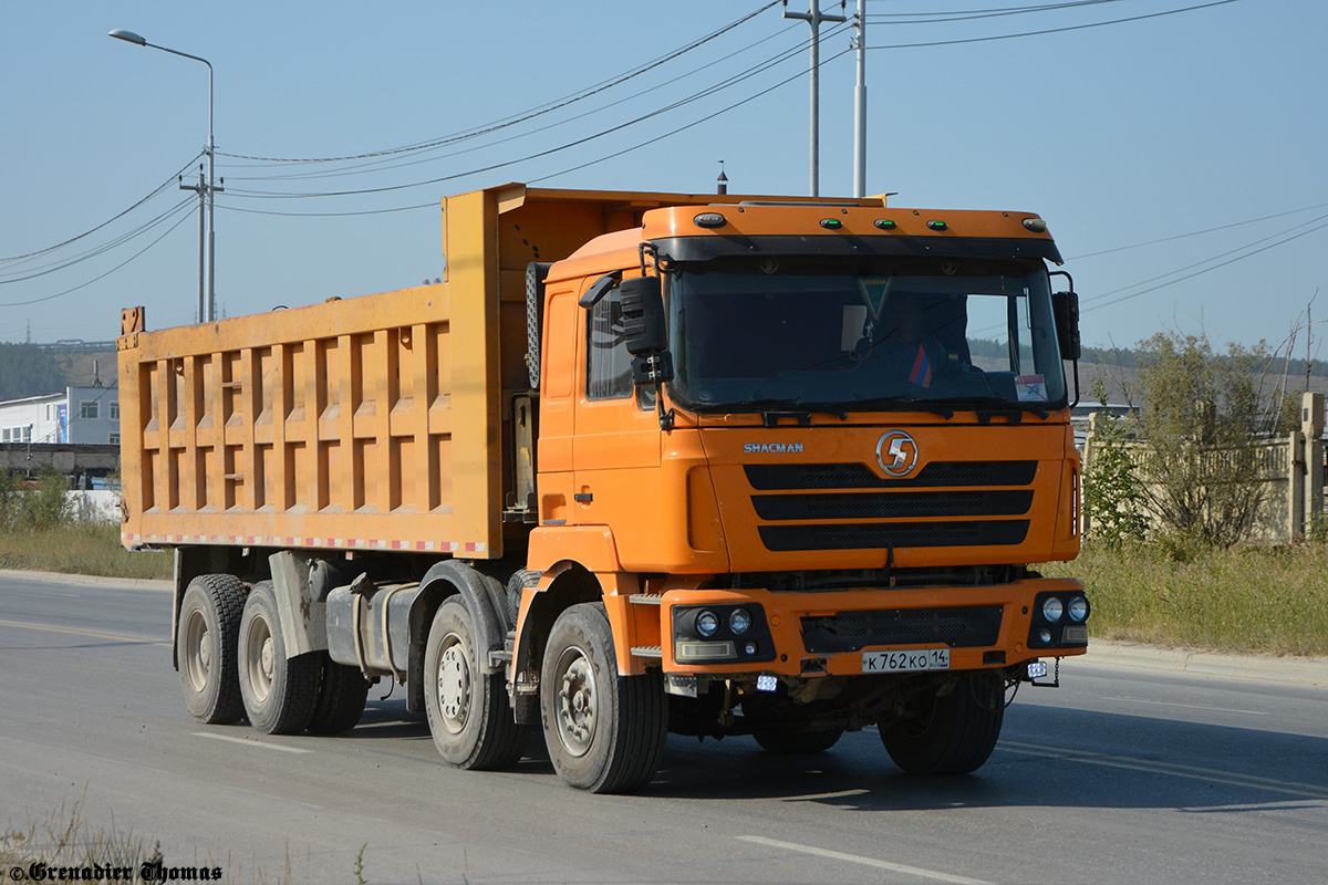 Саха (Якутия), № К 762 КО 14 — Shaanxi Shacman F3000 SX331x