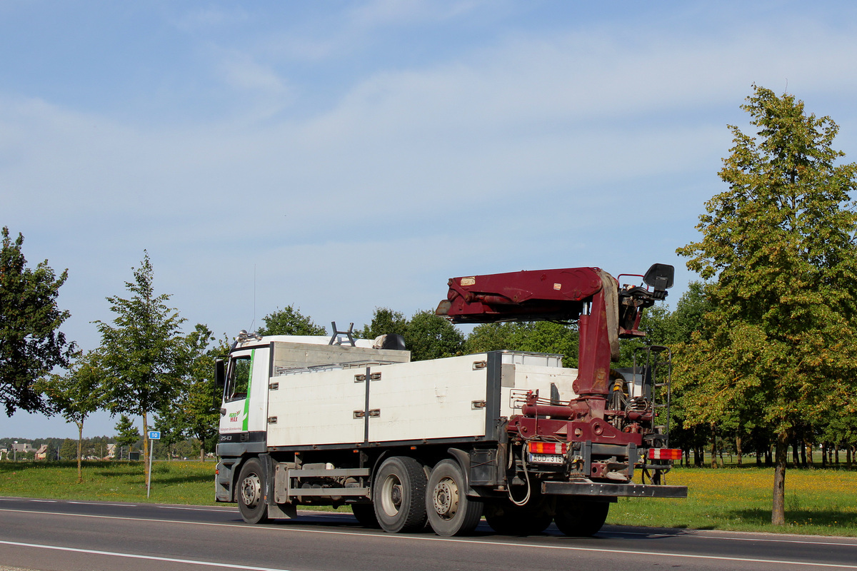 Литва, № AOD 315 — Mercedes-Benz Actros ('1997) 2543