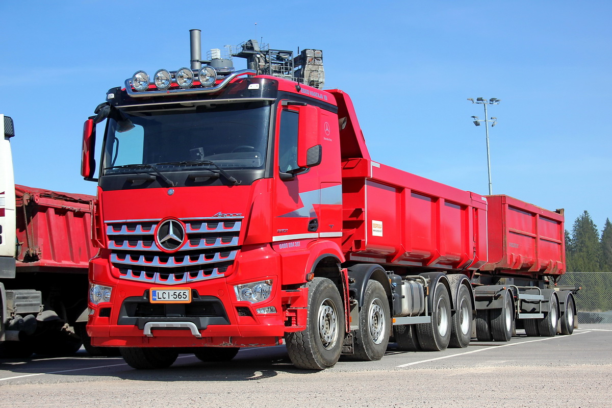 Финляндия, № LCI-565 — Mercedes-Benz Arocs (общ.м)